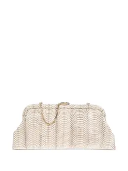 Jimmy Choo: Белый клатч 