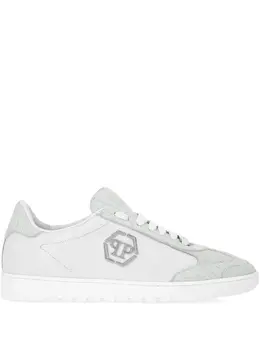 Philipp Plein: Белые кроссовки 