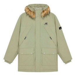 New Balance: Зимний пуховик 