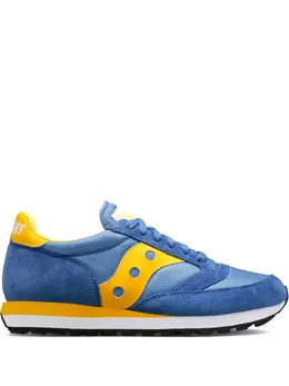 Saucony: Голубые кроссовки  Jazz