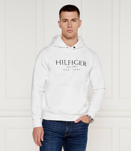 Tommy Hilfiger: Белая толстовка 