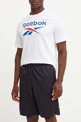 Reebok Classic: Чёрные шорты 