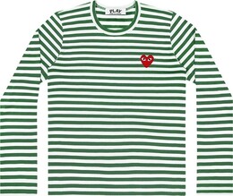 Comme Des Garçons Play: Футболка в полоску 