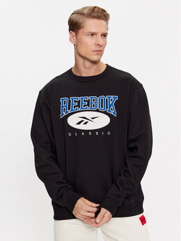 Reebok: Чёрная толстовка 