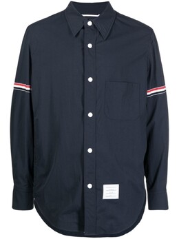 Thom Browne: Синяя рубашка 