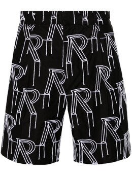 Represent: Шорты с вышивкой 