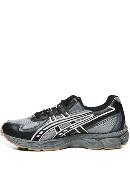 ASICS: Чёрные кроссовки  Gel