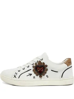 Dolce & Gabbana Pre-Owned: Белые кроссовки 