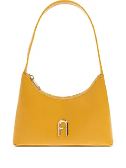 Furla: Жёлтая сумка-шоппер 