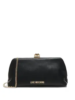 Love Moschino: Чёрный клатч 