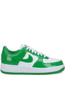 Nike: Зелёные кроссовки  Air Force 1