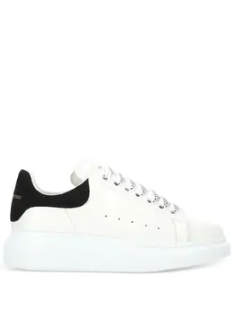 Alexander McQueen: Белые кроссовки  Oversized