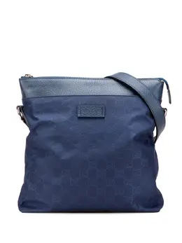 Gucci Pre-Owned: Голубая сумка 
