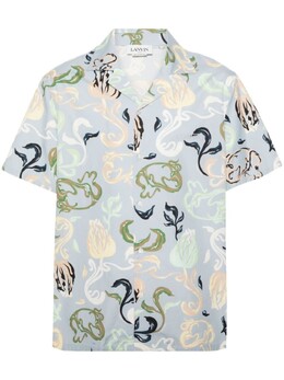 Lanvin: Хлопковая рубашка 