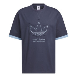 Adidas: Синяя футболка  X