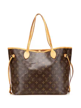 Louis Vuitton Pre-Owned: Коричневая сумка-шоппер 