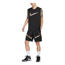 Nike: Чёрные шорты  Dri FIT