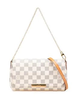 Louis Vuitton Pre-Owned: Белая сумка 