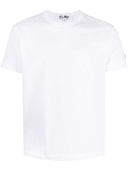 Comme Des Garçons Play: Белая футболка 