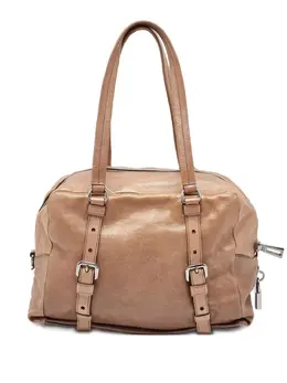 Prada Pre-Owned: Коричневая сумка 