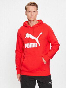 PUMA: Красная толстовка  Classics