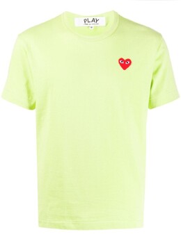 Comme Des Garçons Play: Футболка с вышивкой 