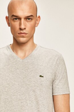 Lacoste: Серая футболка 