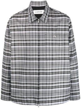Lanvin: Куртка в клетку 