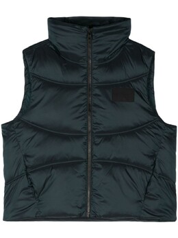 Calvin Klein Jeans: Зелёный жилет 