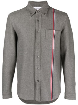 Thom Browne: Серая рубашка  RWB