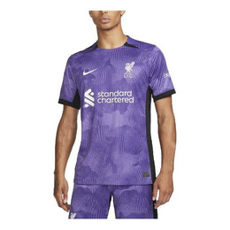 Nike: Фиолетовая футболка  Dri FIT