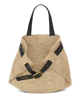 LOEWE: Светлая сумка 