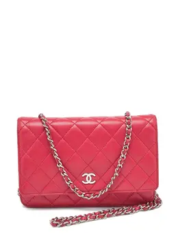 CHANEL Pre-Owned: Розовая сумка 