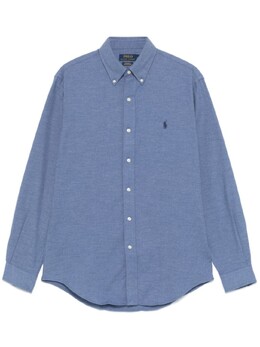 Polo Ralph Lauren: Меланжевая рубашка 