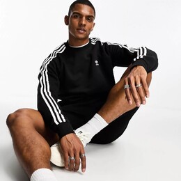 Adidas: Толстовка  Originals в полоску