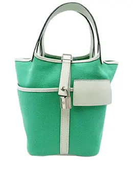 Hermès Pre-Owned: Зелёная сумка 