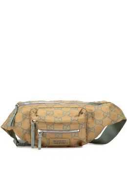 Gucci Pre-Owned: Коричневая поясная сумка 