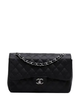 CHANEL Pre-Owned: Чёрная сумка 