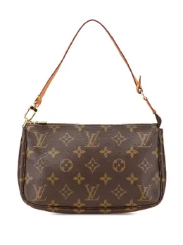 Louis Vuitton Pre-Owned: Коричневая сумка 