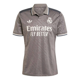 Adidas: Серая футболка  Madrid