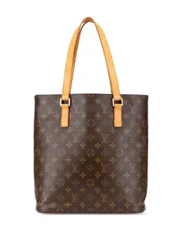 Louis Vuitton Pre-Owned: Коричневая сумка-шоппер 