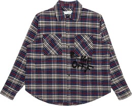 Off-White: Рубашка из фланели 