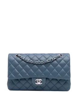 CHANEL Pre-Owned: Голубая сумка 