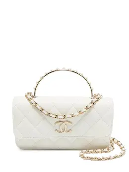 CHANEL Pre-Owned: Белая сумка 