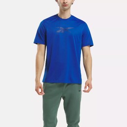 Reebok: Тёмная футболка  Vector
