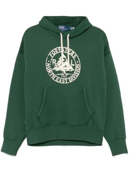 Polo Ralph Lauren: Зелёная толстовка 