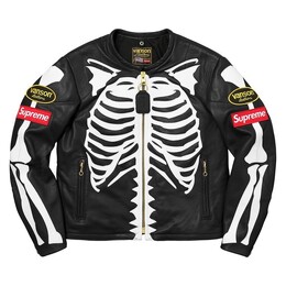 Supreme: Кожаная куртка  Vanson