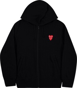 Comme Des Garçons Play: Толстовка  Heart с капюшоном