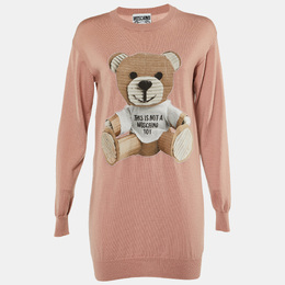 Moschino Couture: Розовый свитер 
