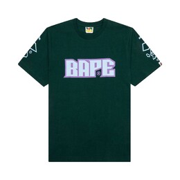 A BATHING APE: Зелёная футболка 